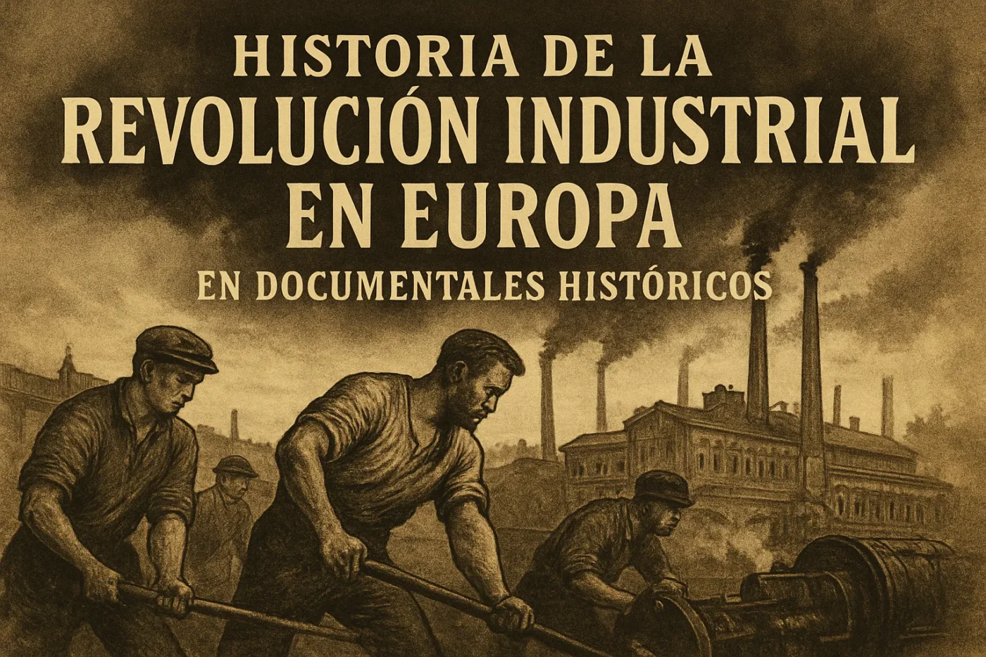 historia de la Revolución Industrial en Europa en documentales históricos