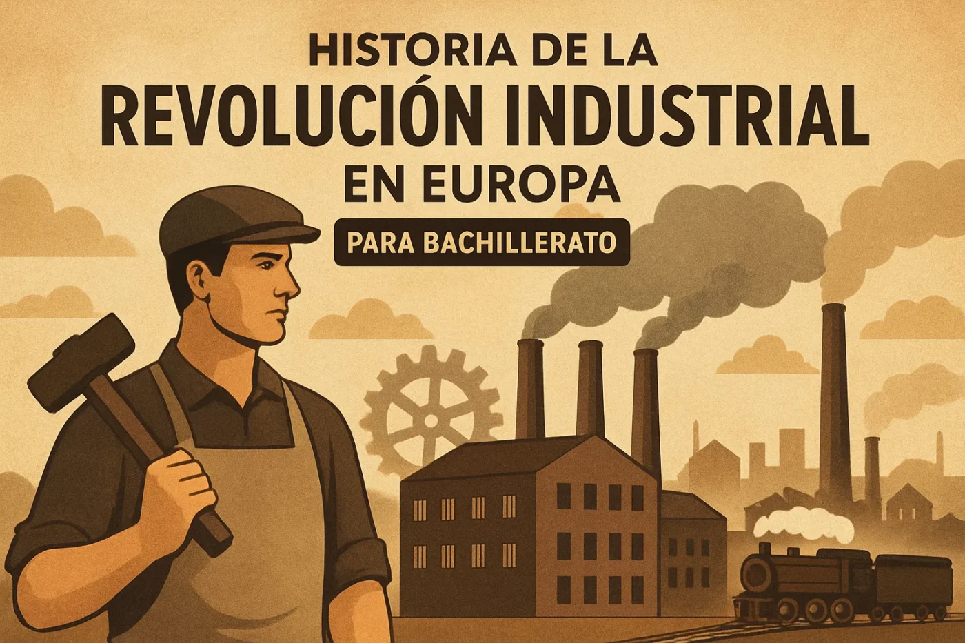 historia de la Revolución Industrial en Europa para bachillerato