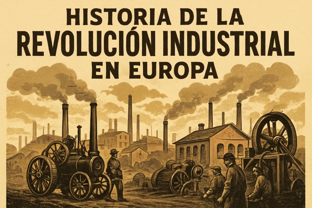 historia de la Revolución Industrial en Europa para oposiciones