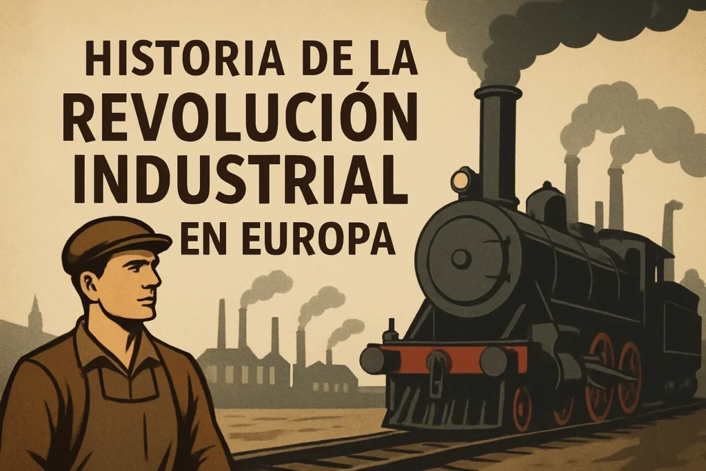 historia de la Revolución Industrial en Europa para secundaria