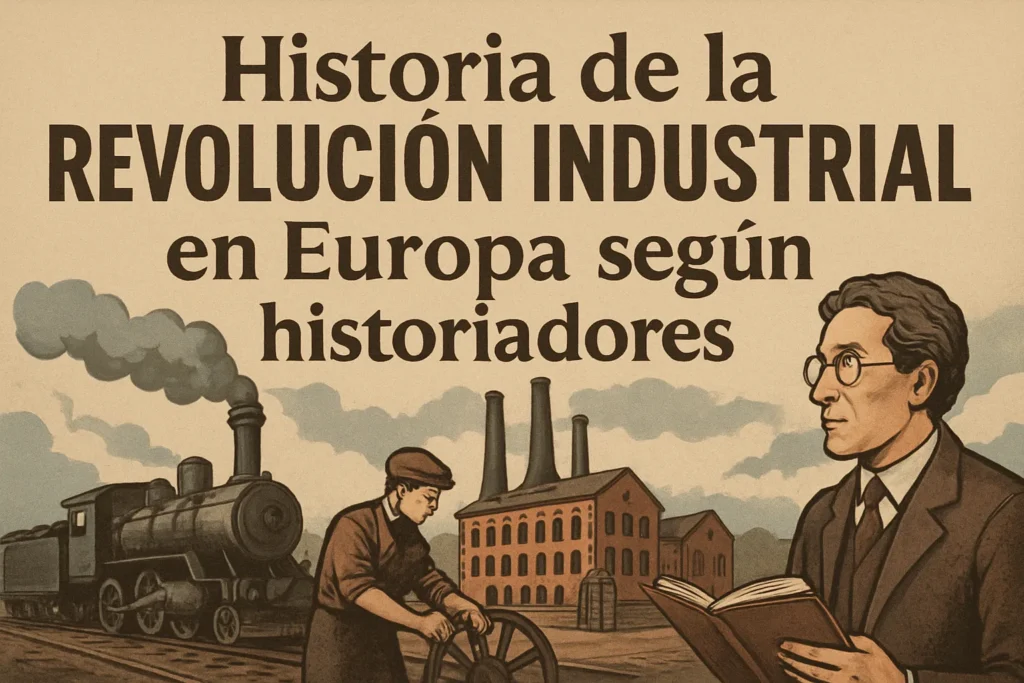 historia de la Revolución Industrial en Europa según historiadores