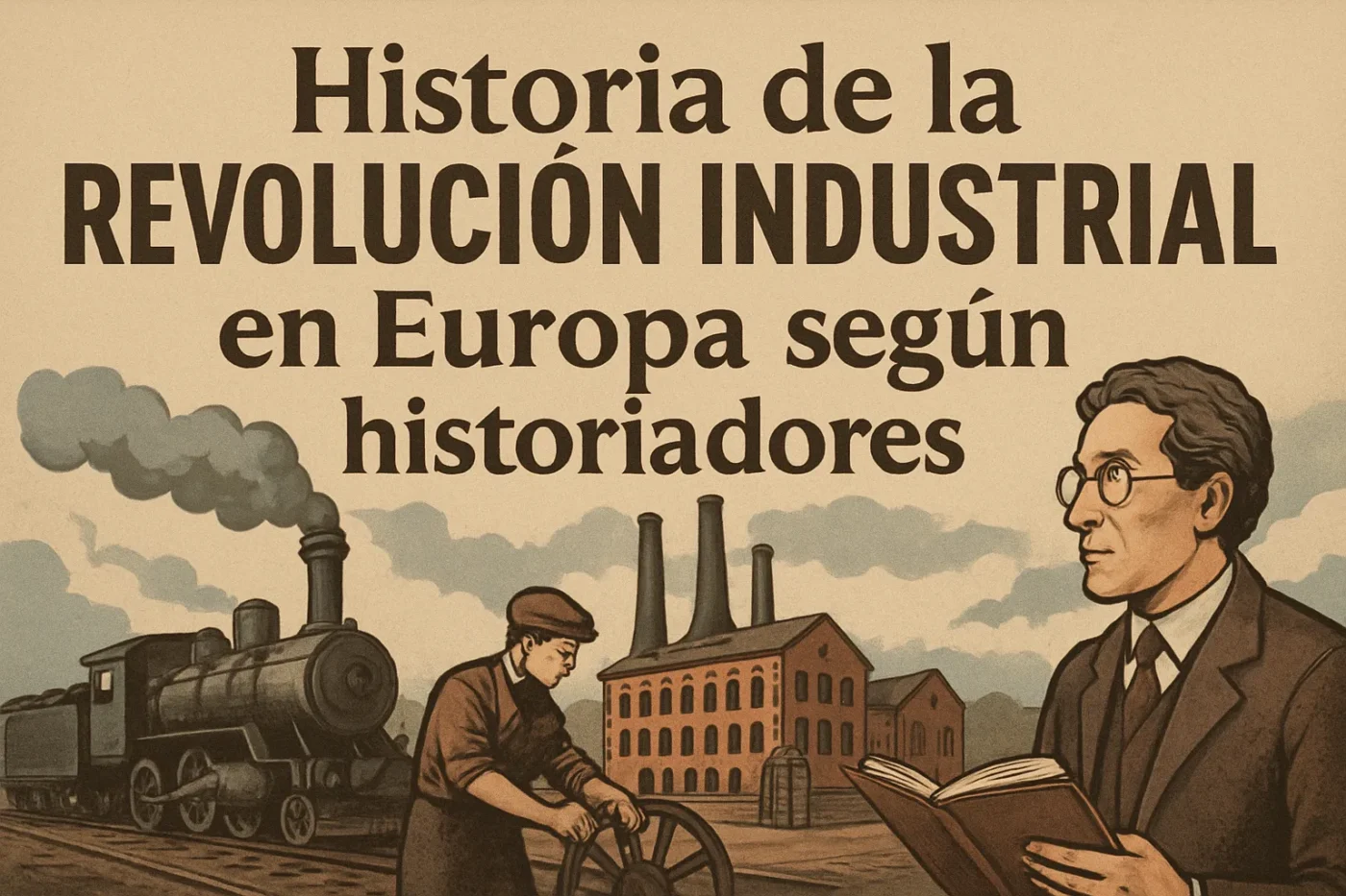 historia-de-la-Revolucion-Industrial-en-Europa-segun-historiadores - Europa News 24h historia de la Revolución Industrial en Europa según historiadores