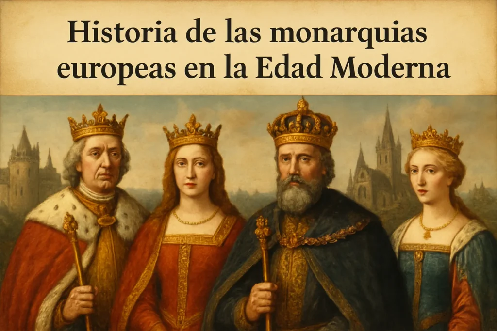 historia de las monarquías europeas en la Edad Moderna