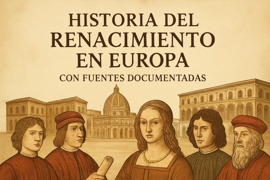 historia del Renacimiento en Europa con fuentes documentadas