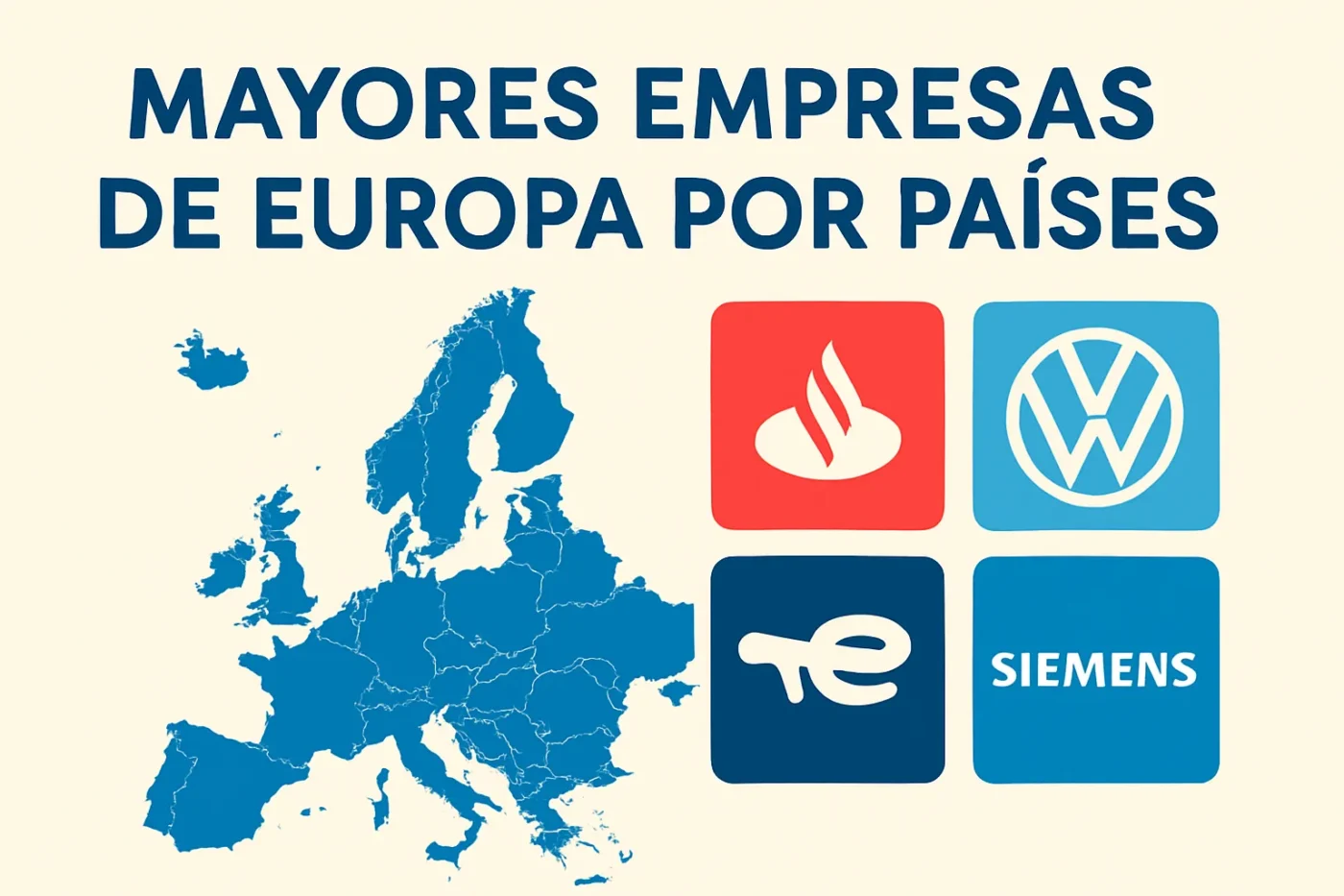 mayores empresas de Europa por países