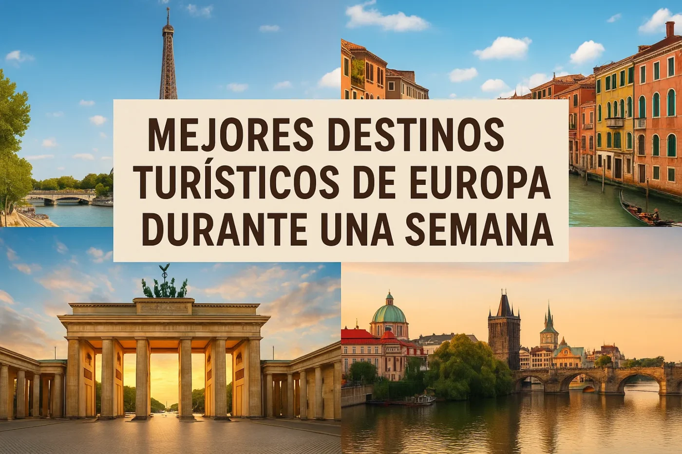 mejores-destinos-turisticos-de-Europa-durante-una-semana - Europa News 24h mejores destinos turísticos de Europa durante una semana