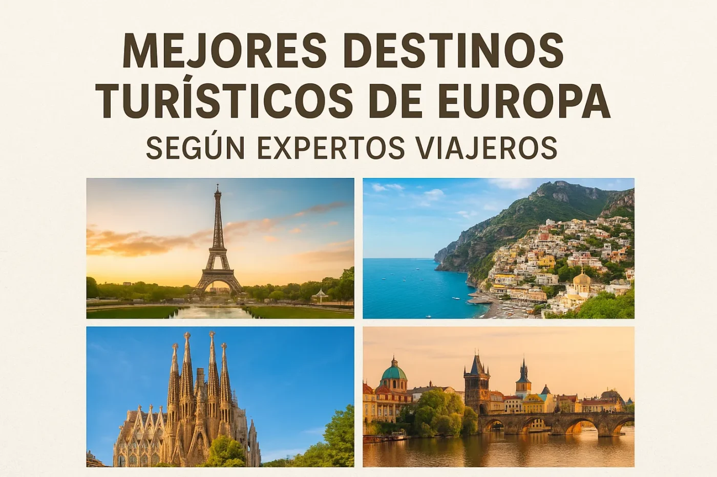 mejores destinos turísticos de Europa según expertos viajeros