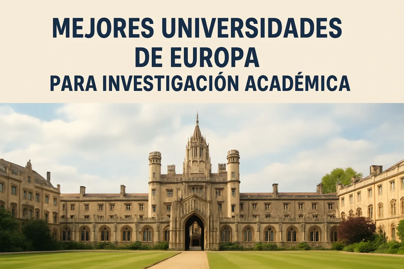 mejores universidades de Europa para investigación académica
