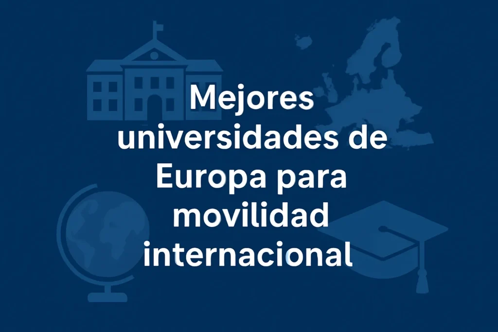 mejores universidades de Europa para movilidad internacional