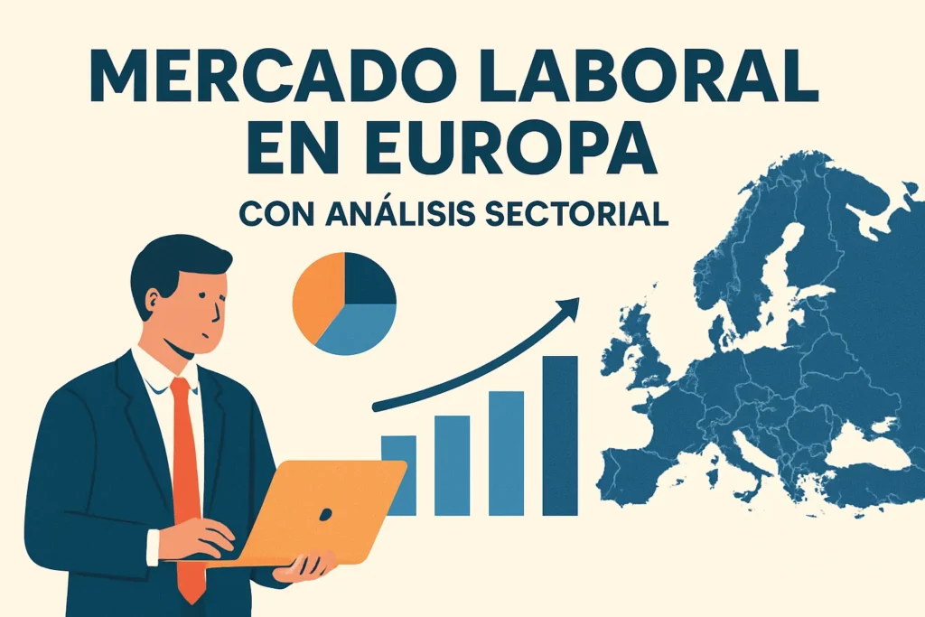 mercado laboral en Europa con análisis sectorial