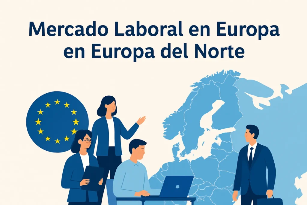 mercado laboral en Europa en Europa del Norte