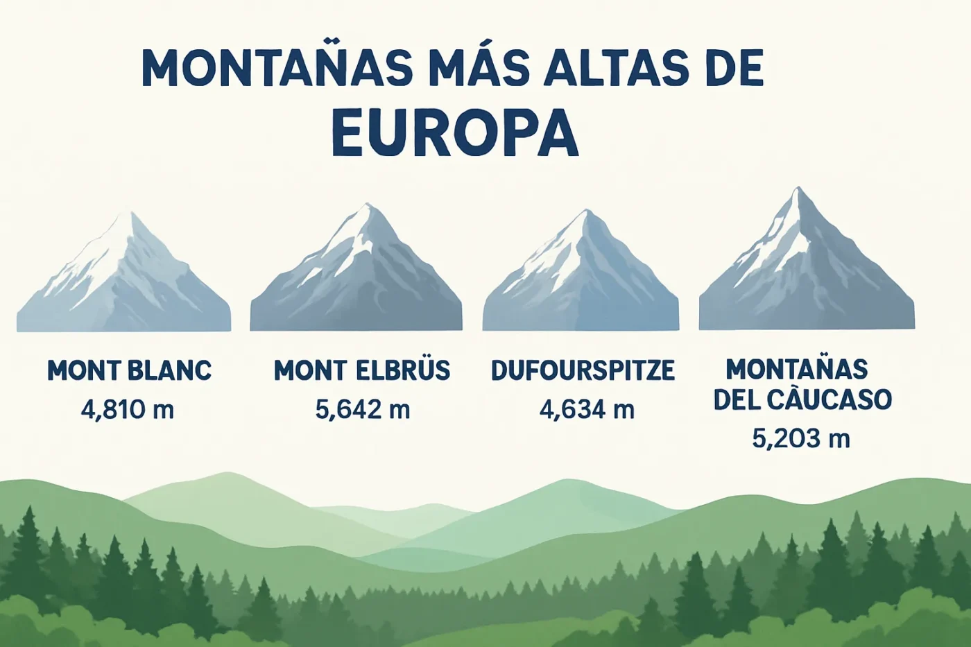 montanas-mas-altas-de-Europa-en-formato-educativo - Europa News 24h montañas más altas de Europa en formato educativo
