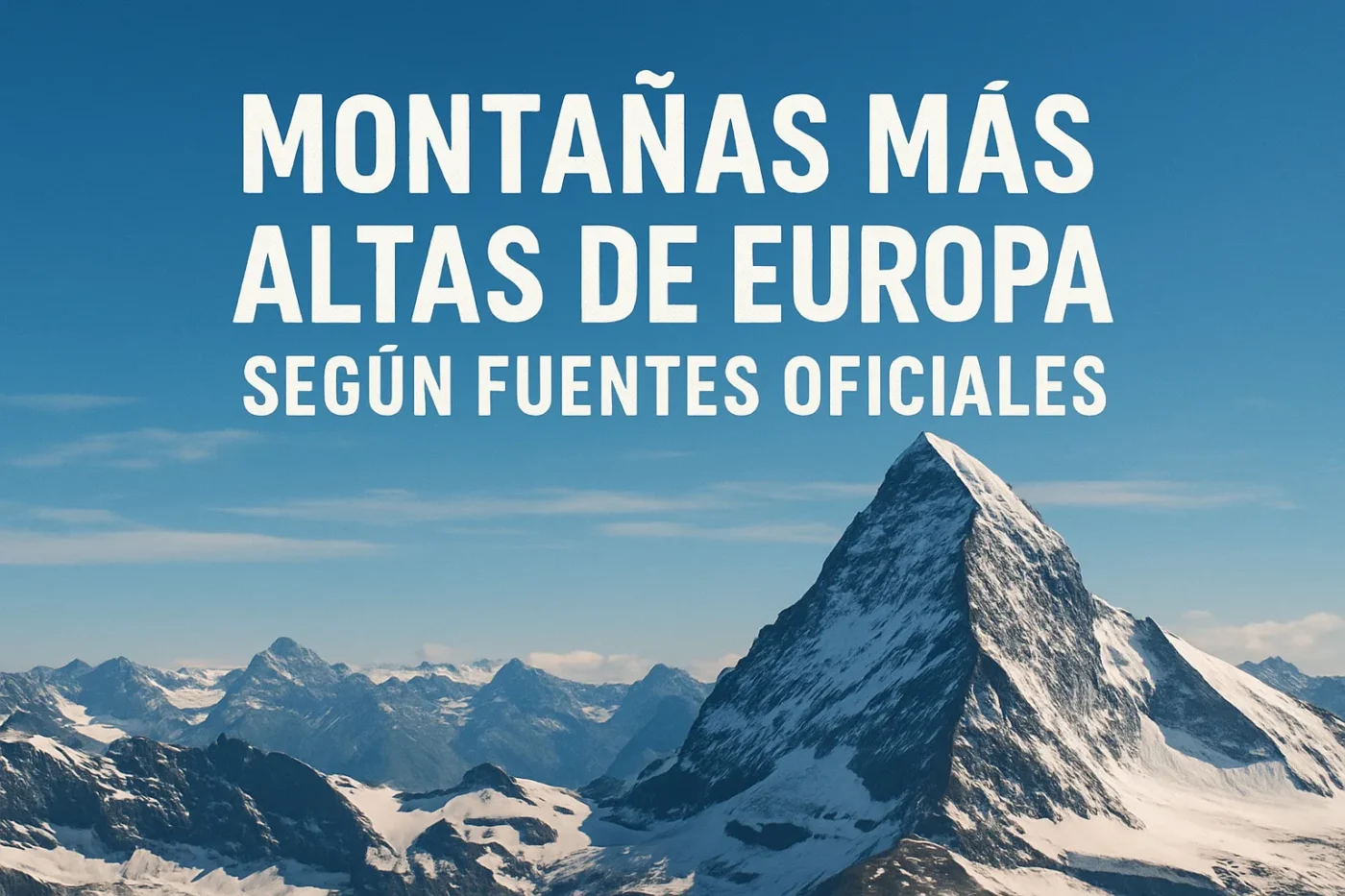 montanas-mas-altas-de-Europa-segun-fuentes-oficiales - Europa News 24h montañas más altas de Europa según fuentes oficiales
