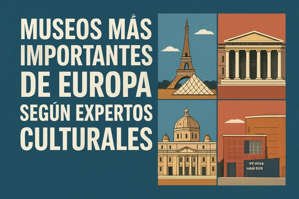 museos más importantes de Europa según expertos culturales