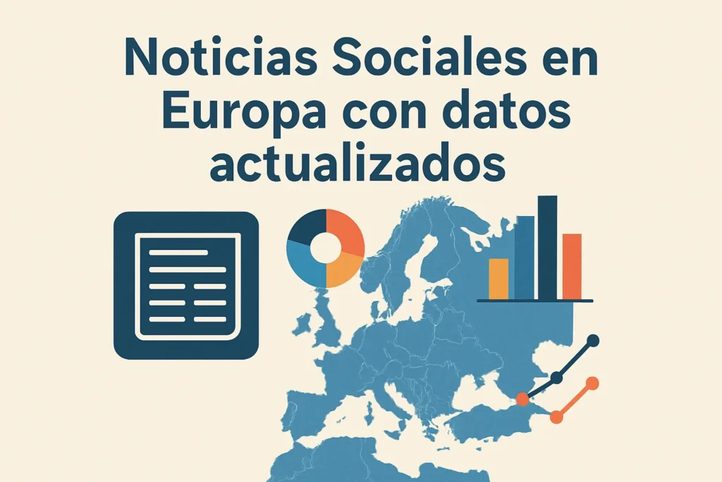 noticias sociales en Europa con datos actualizados
