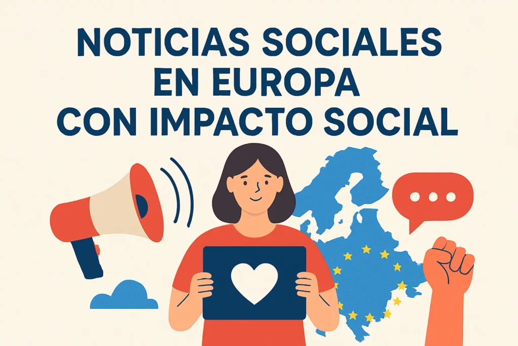 noticias sociales en Europa con impacto social