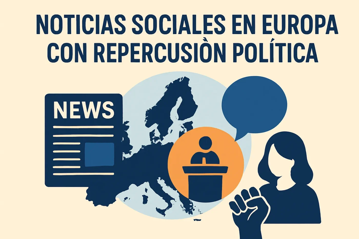 noticias sociales en Europa con repercusión política