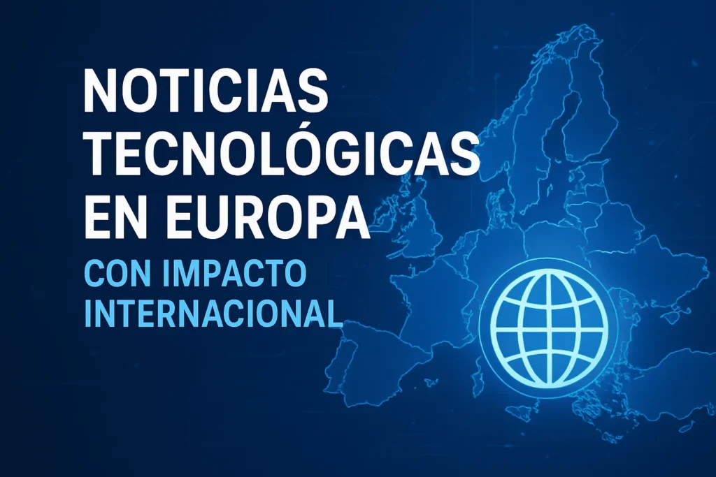 noticias tecnológicas en Europa con impacto internacional