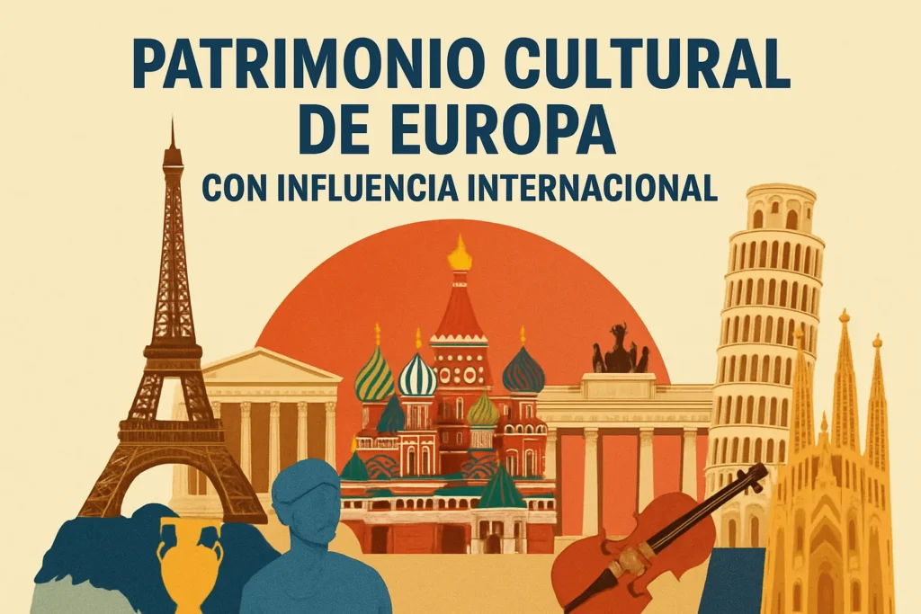 patrimonio cultural de Europa con influencia internacional