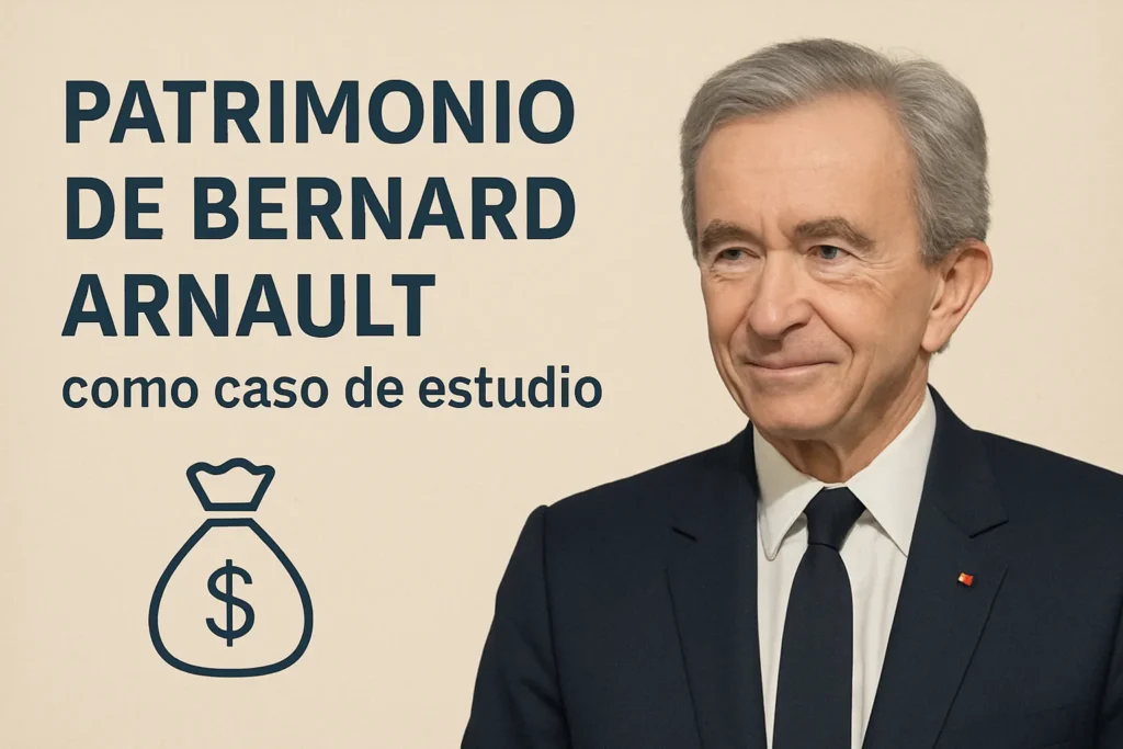 patrimonio de Bernard Arnault como caso de estudio