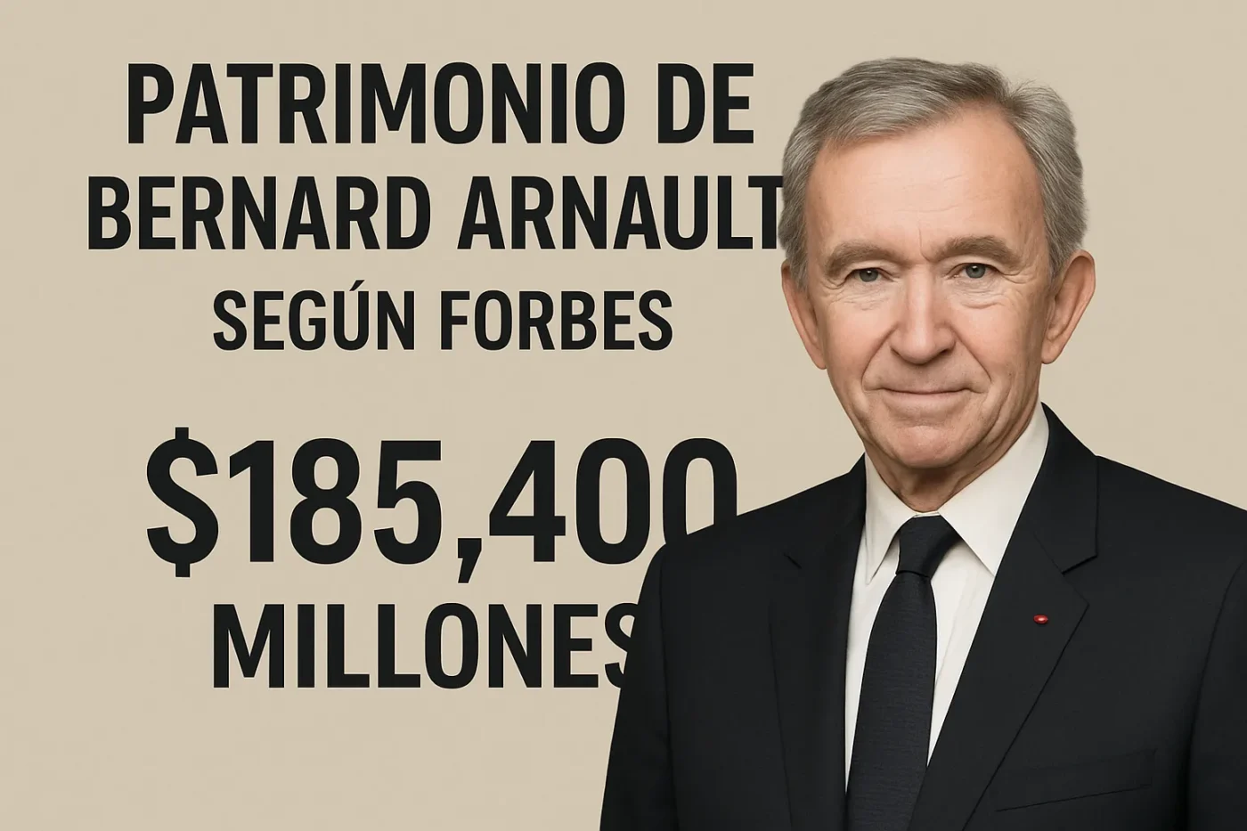 patrimonio de Bernard Arnault según Forbes