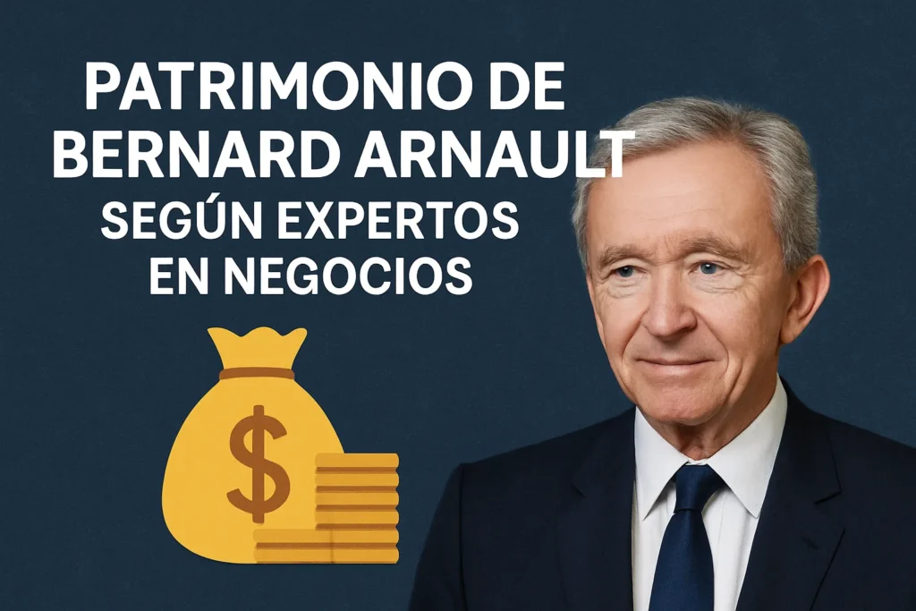 patrimonio de Bernard Arnault según expertos en negocios
