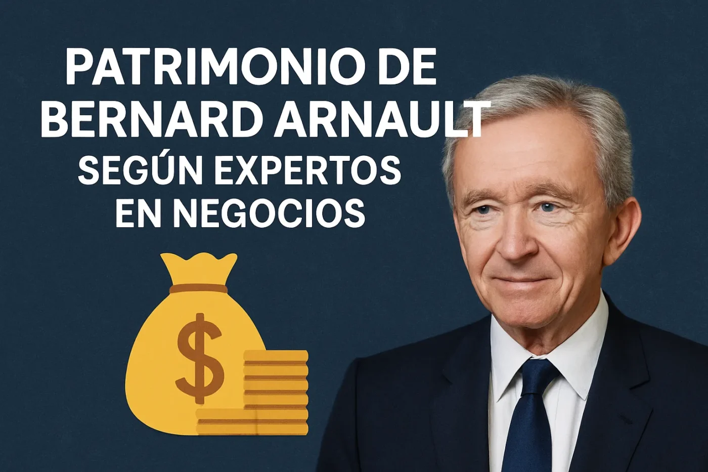 patrimonio de Bernard Arnault según expertos en negocios