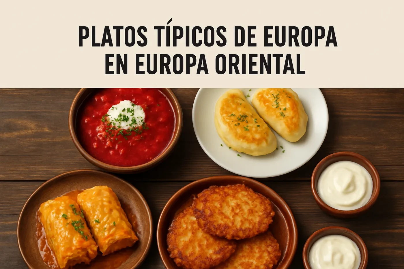 platos típicos de Europa en Europa Oriental