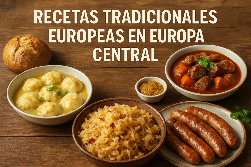 recetas tradicionales europeas en Europa Central