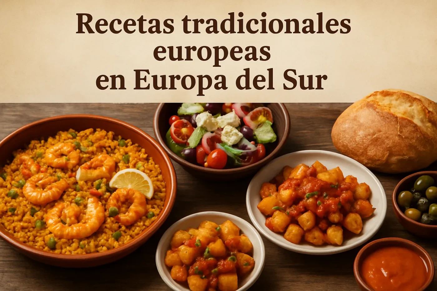 recetas tradicionales europeas en Europa del Sur