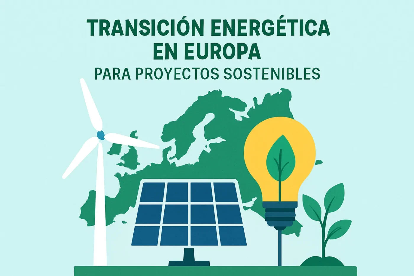transición energética en Europa para proyectos sostenibles