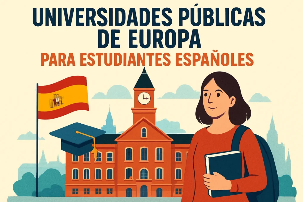 universidades públicas de Europa para estudiantes españoles