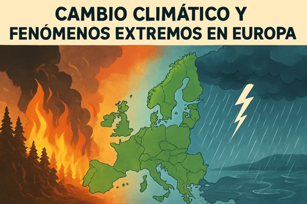 Cambio climático y fenómenos extremos en Europa