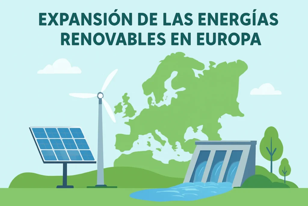 Expansión de las energías renovables en Europa