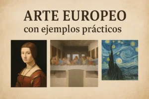 arte europeo con ejemplos prácticos