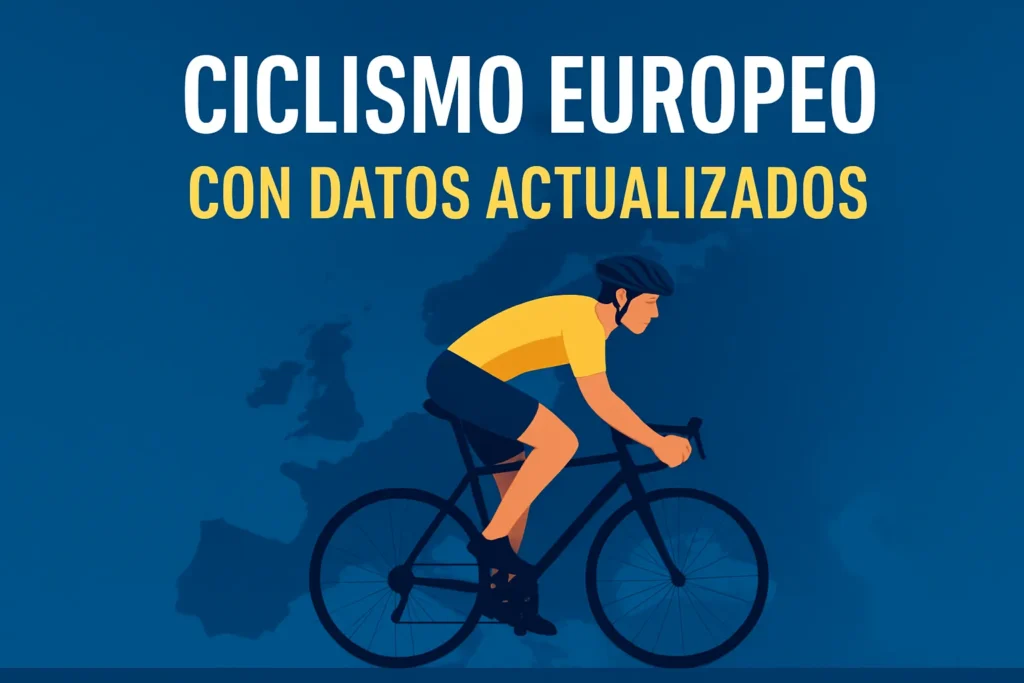 ciclismo europeo con datos actualizados