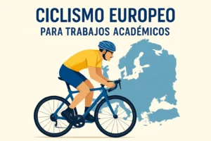 ciclismo europeo para trabajos académicos