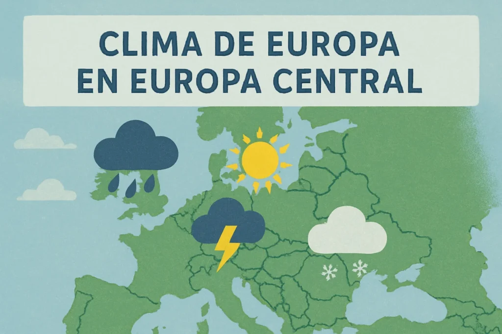 clima de Europa en Europa Central