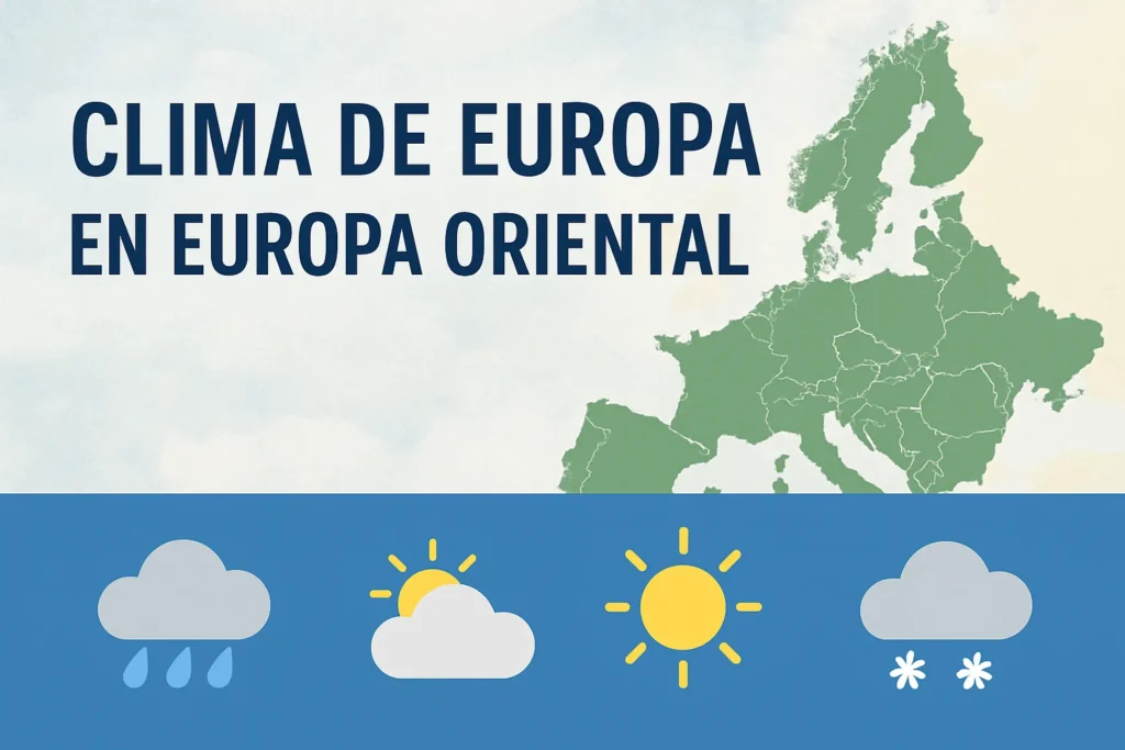 clima de Europa en Europa Oriental