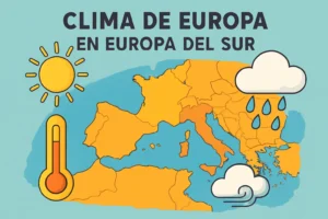 clima de Europa en Europa del Sur