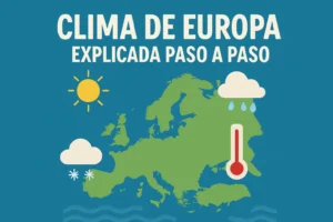 clima de Europa explicada paso a paso