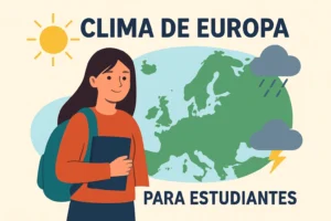 clima de Europa para estudiantes