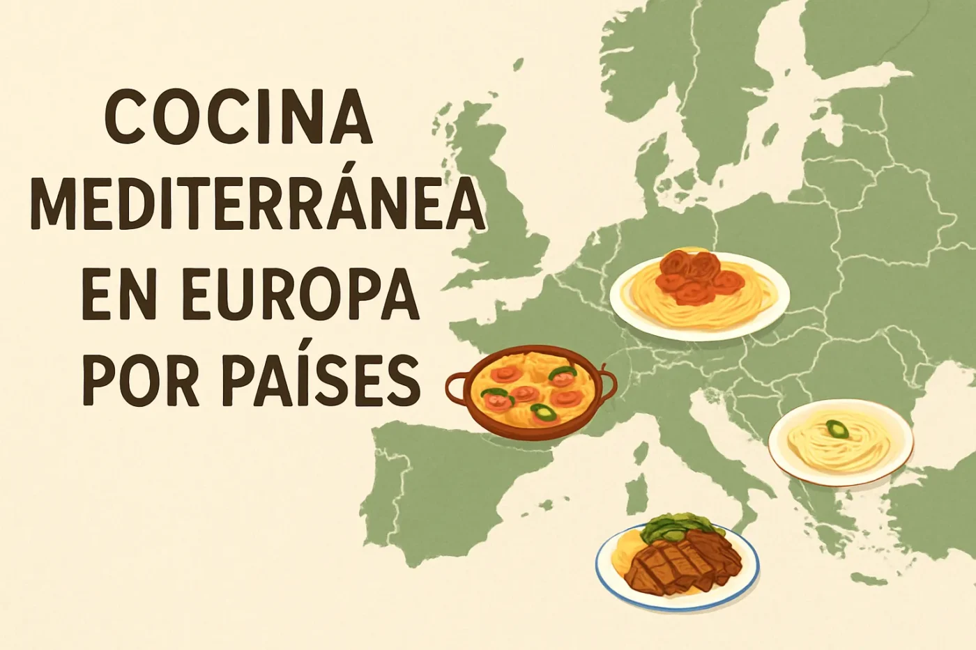 cocina mediterránea en Europa por países