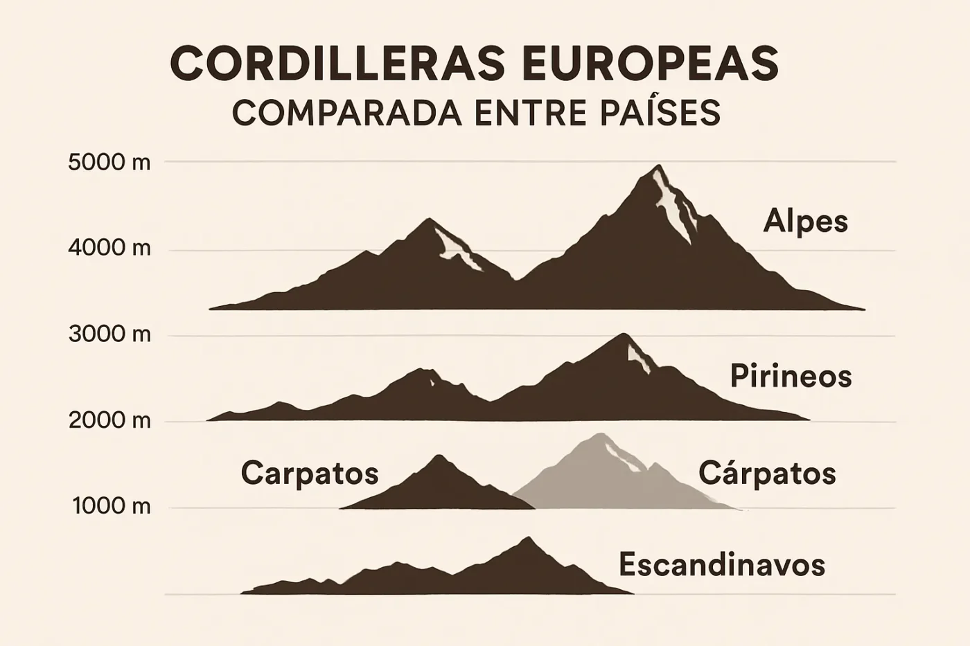 cordilleras-europeas-comparada-entre-paises - Europa News 24h cordilleras europeas comparada entre países