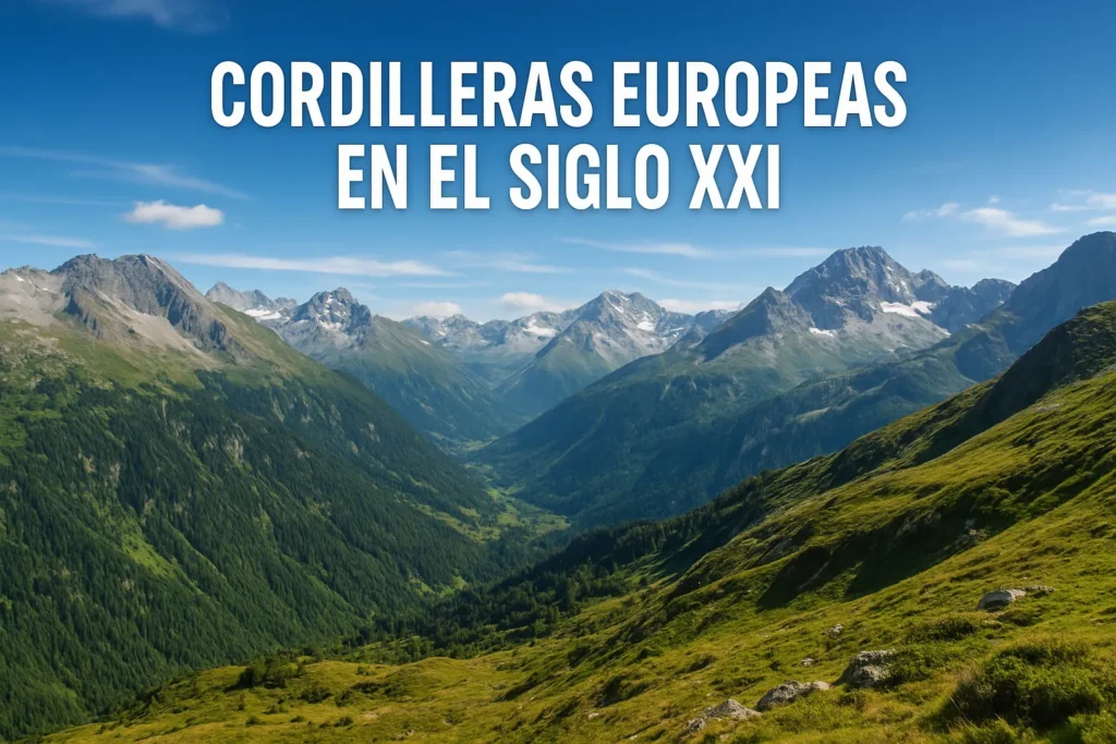 cordilleras europeas en el siglo XXI