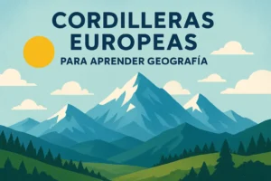 cordilleras europeas para aprender geografía