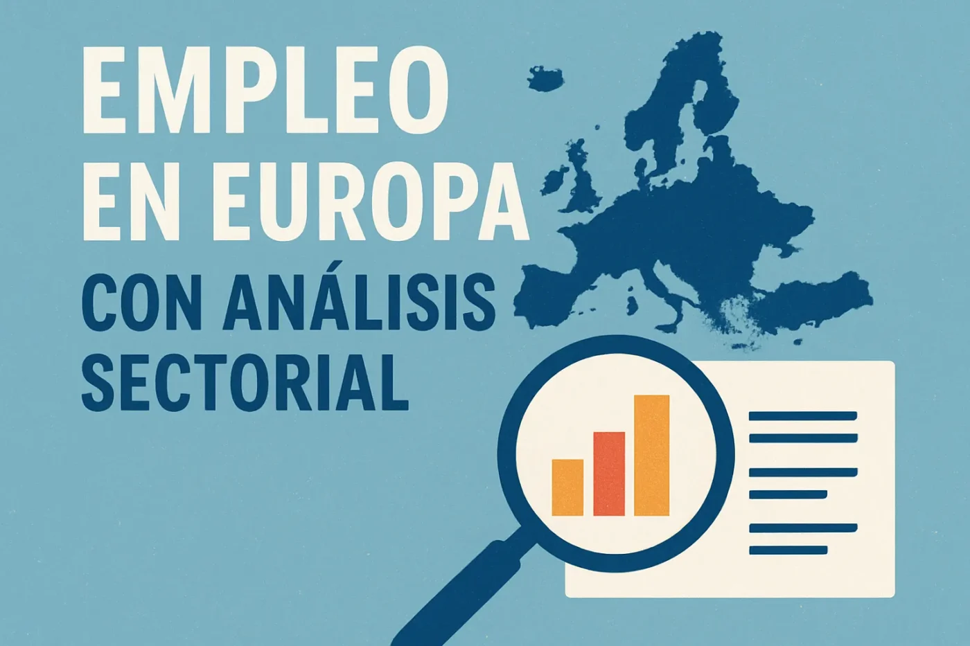 empleo en Europa con análisis sectorial