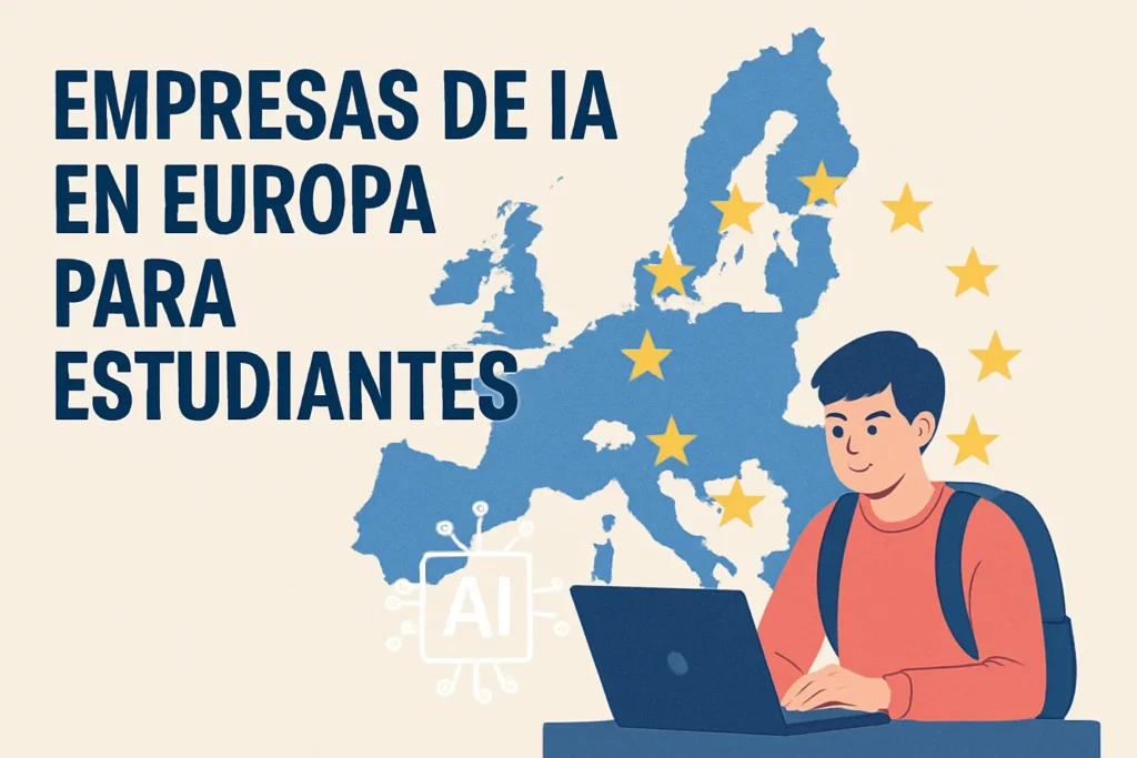 empresas de IA en Europa para estudiantes