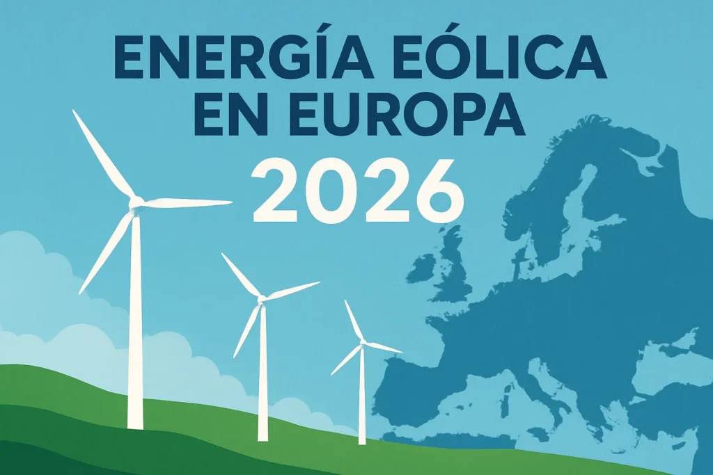 energía eólica en Europa en 2026
