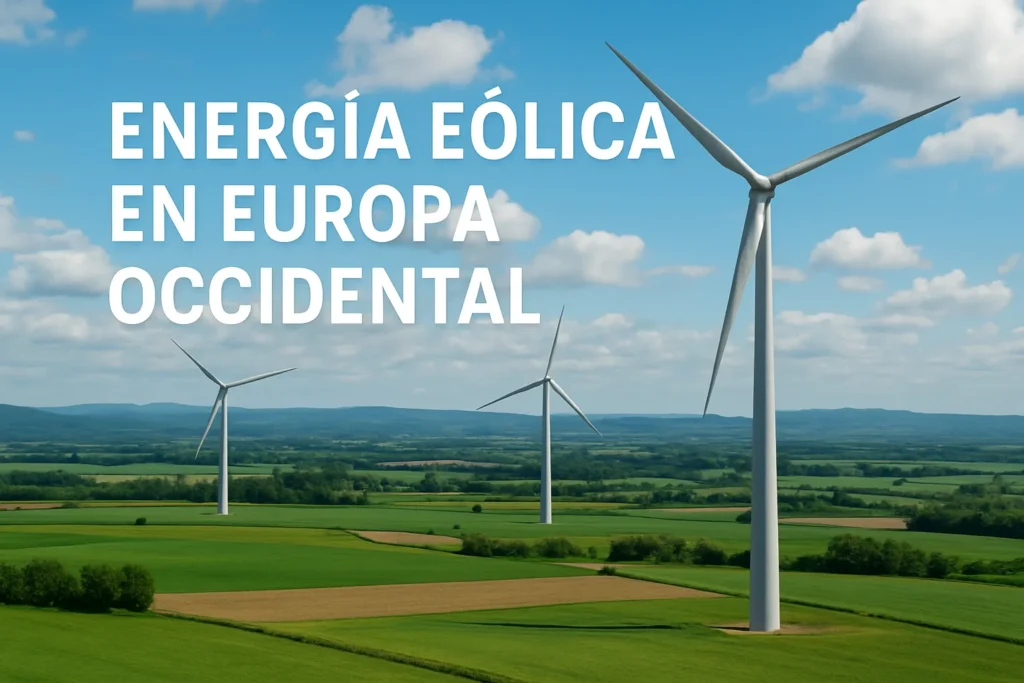 energía eólica en Europa en Europa Occidental